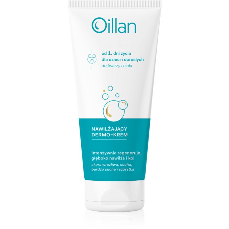 Oillan Derm Face and Body Cream hidratáló krém arcra és testre gyermekeknek születéstől kezdődően 200 ml-Ár