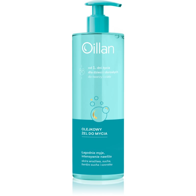 Oillan Oil Body Wash olajos tisztító gél 400 ml-Ár