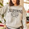 Olalook Women's Gray California Fleece Thick Sweatshirt