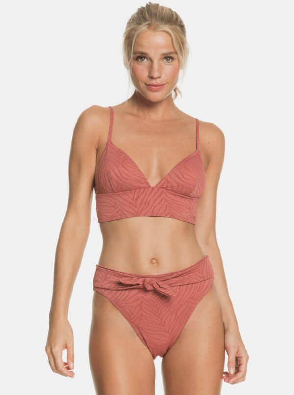 Old Pink Patterned Two Piece Swimwear Roxy - Women
