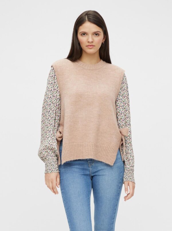 Old Pink Sweater Vest Pieces Alice - Women