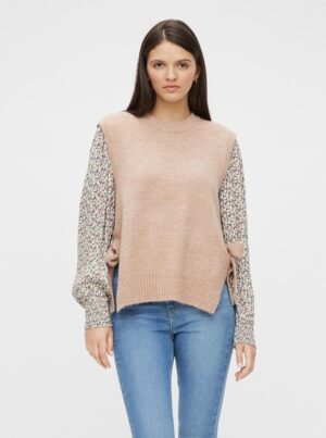Old Pink Sweater Vest Pieces Alice - Women