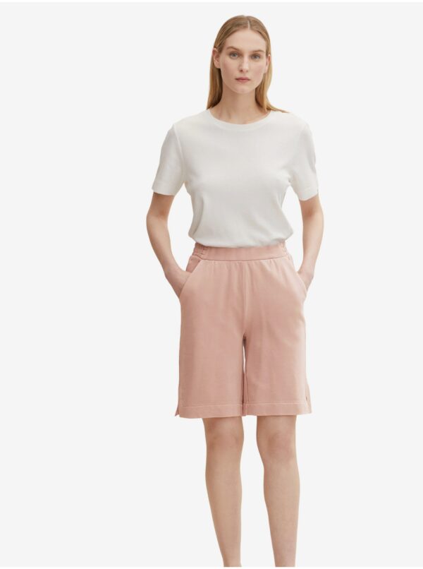 Old Rose Women's Sweat Shorts Tom Tailor - Women's