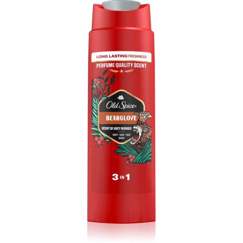 Old Spice Bearglove tusfürdő gél testre és hajra 250 ml-Eredeti