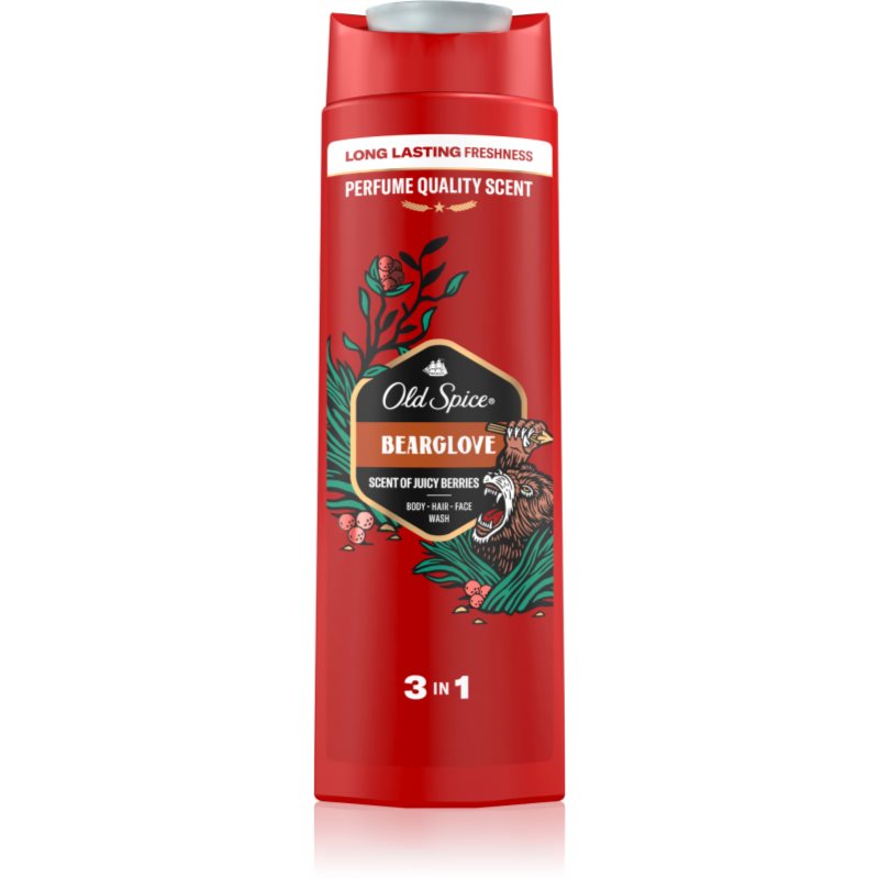 Old Spice Bearglove tusfürdő gél testre és hajra 400 ml-Ár