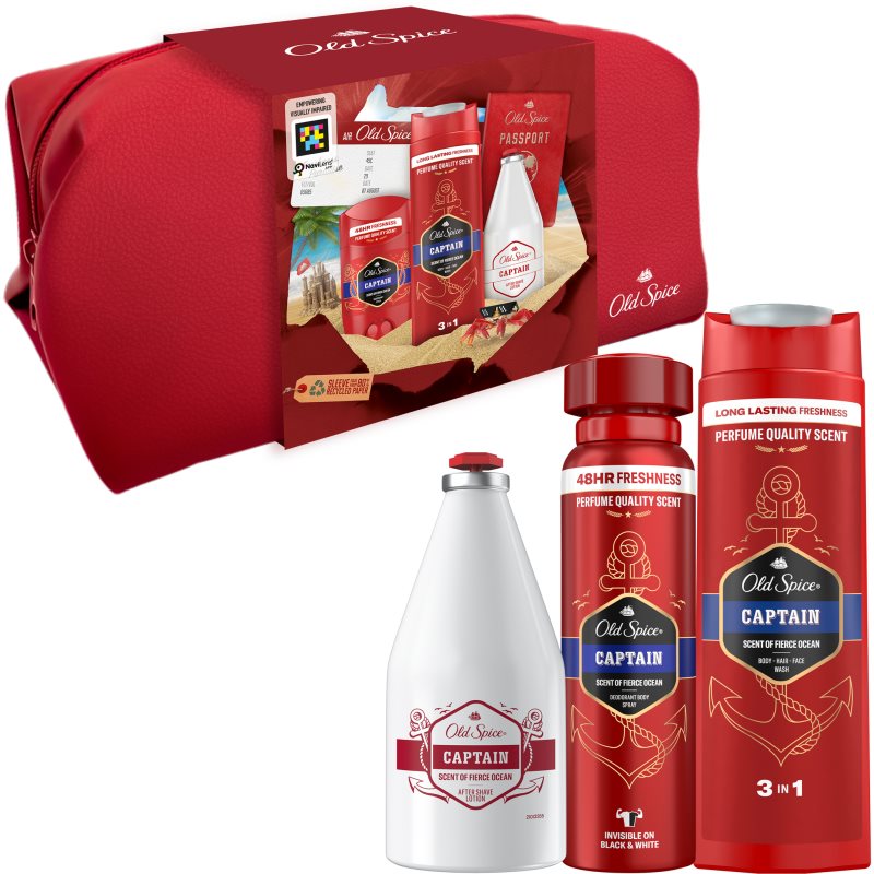 Old Spice Captain ajándékszett uraknak