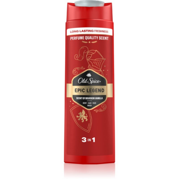 Old Spice Epic Legend tusfürdő gél arcra