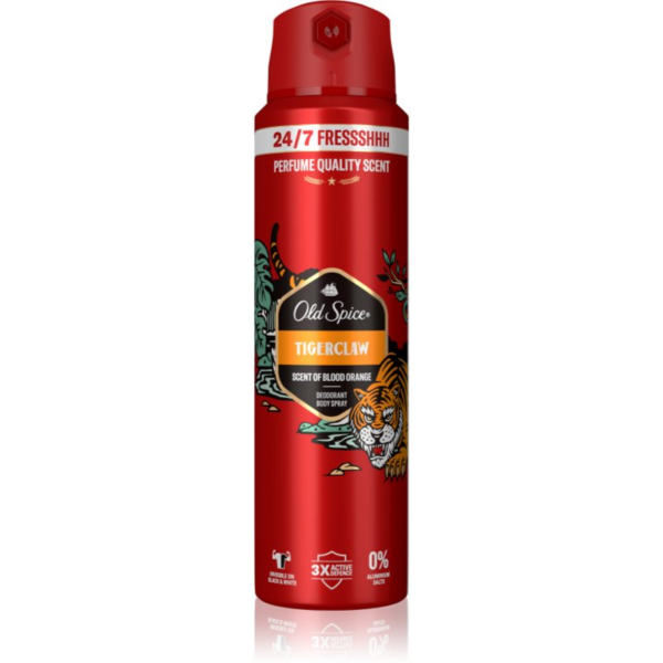 Old Spice Tigerclaw dezodor és testspray uraknak 200 ml-ár