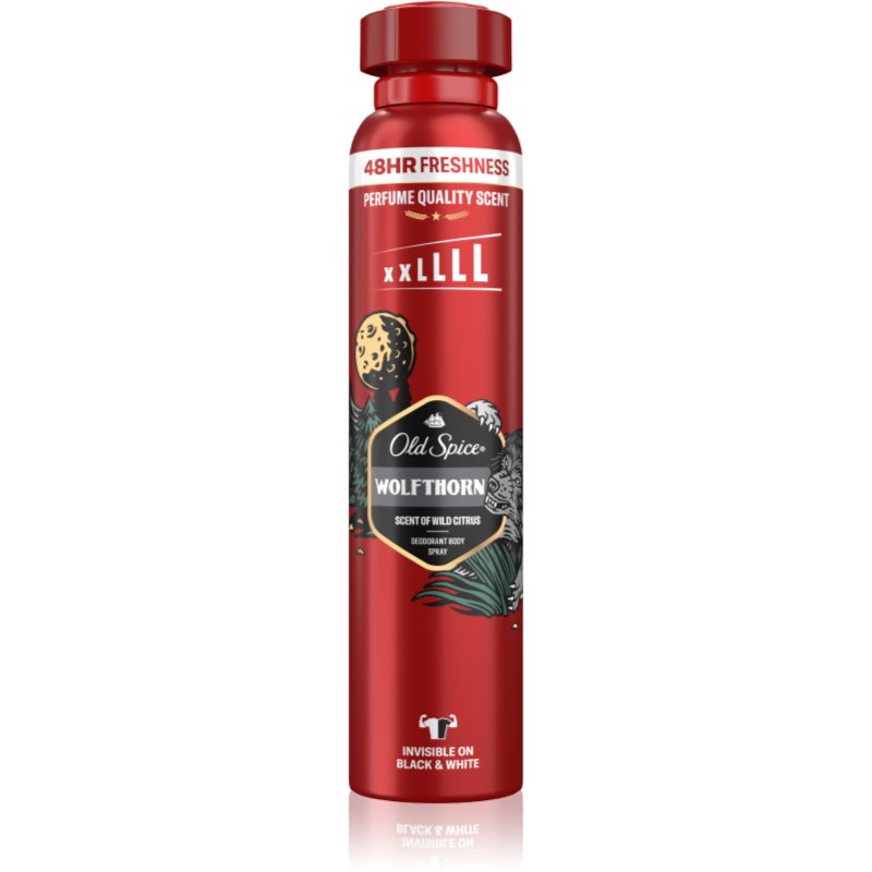 Old Spice Wolfthorn spray dezodor uraknak 250 ml-Ár
