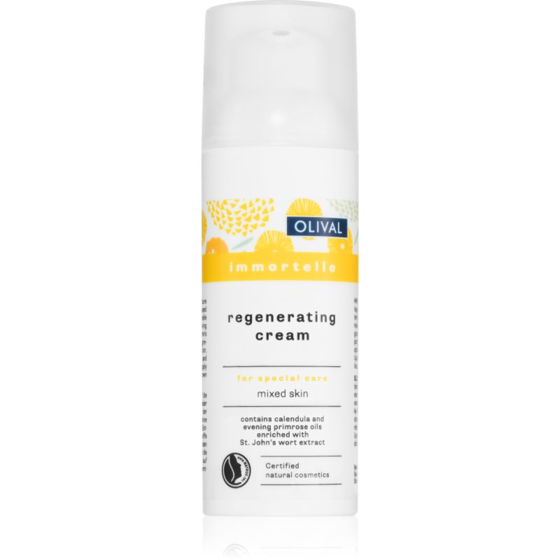 Olival Immortelle Regenerating Cream regeneráló krém kombinált és zsíros bőrre 50 ml-Ár