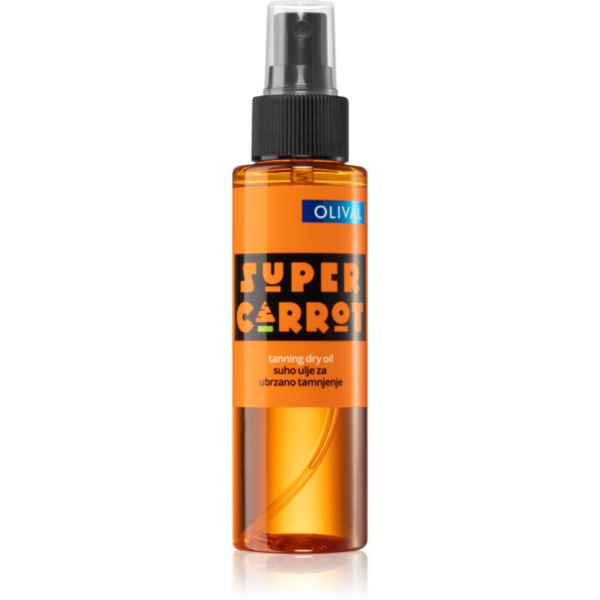 Olival SUPER Carrot Dry Oil száraz testápoló olaj barnulást gyorsító 100 ml-Ár