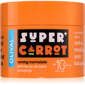 Olival SUPER Carrot Tanning Jam készítmény a napbarnítottság felgyorsítására és meghosszabbítására SPF 10 100 ml-Ár