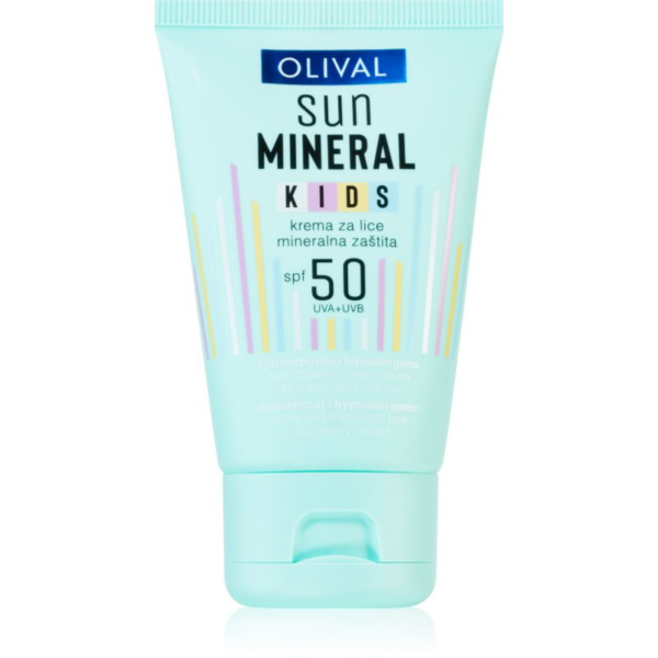 Olival Sun Mineral Kids napozókérm gyerekeknek arcra és testre SPF 50 50 ml-Ár