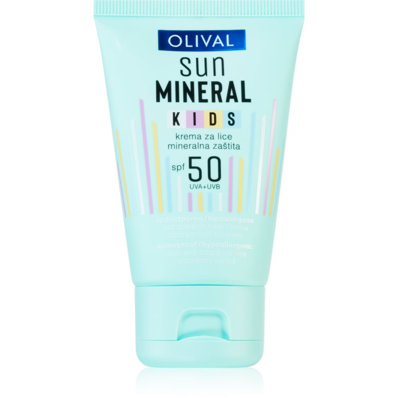 Olival Sun Mineral Kids napozókérm gyerekeknek arcra és testre SPF 50 50 ml-Ár