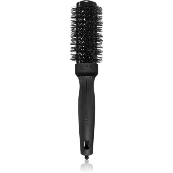 Olivia Garden Black Label SHINE Wavy Bristles kör alakú hajkefe hajra átmérő 35 mm 1 db