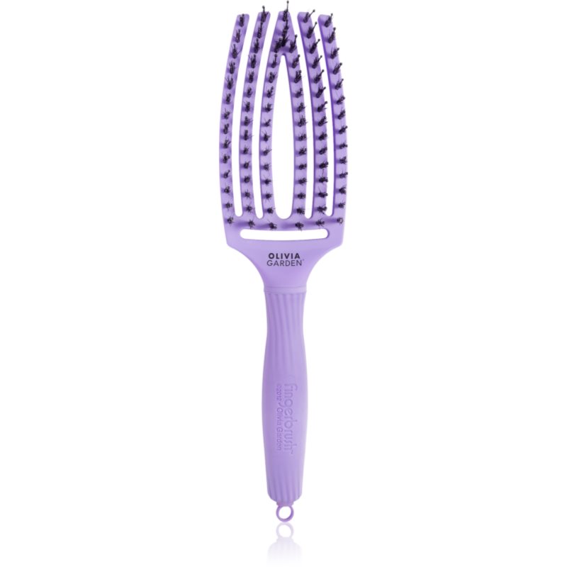 Olivia Garden Fingerbrush Bloom lapos kefe Lavender 1 db-Ár