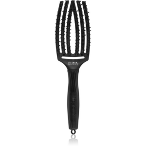 Olivia Garden Fingerbrush Double Bristles lapos kefe a könnyű kifésülésért 1 db-Ár