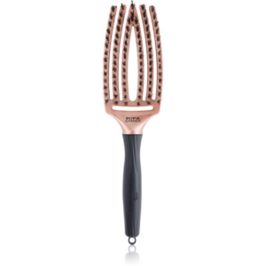 Olivia Garden Fingerbrush Trinity lapos kefe Rose Gold 1 db