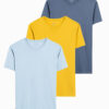 Ombre BASIC 3-pack cotton t-shirt set