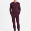 Ombre BASIC men's cotton sweatshirt set BASIC sweatshirt + joggers