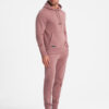 Ombre BASIC men's tracksuit set kangaroo sweatshirt + joggers
