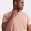 Ombre Classic BASIC men's cotton T-shirt - flesh-colored