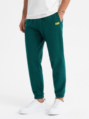 Ombre Classic unisex sweatpants with drawstrings - dark green