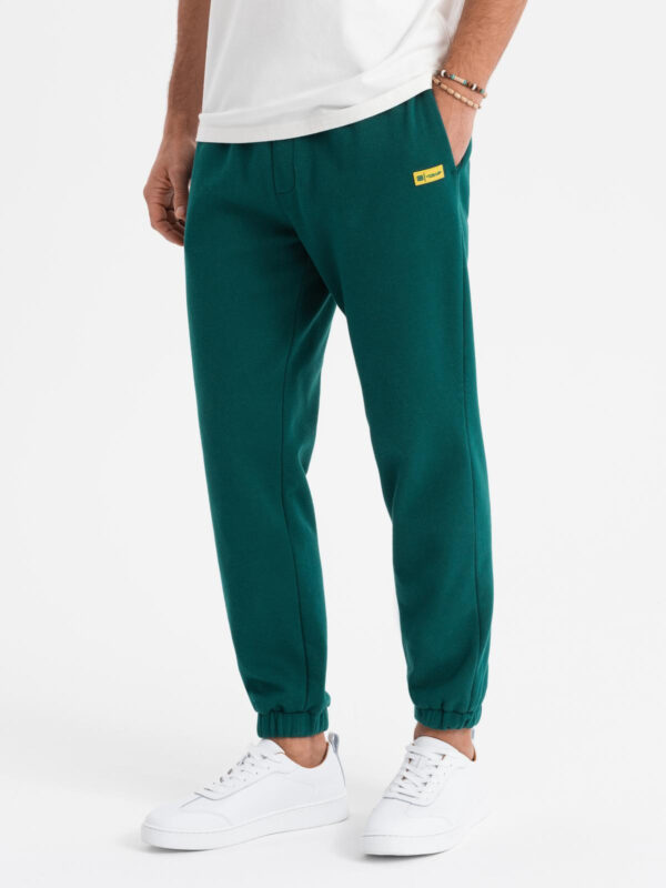 Ombre Classic unisex sweatpants with drawstrings - dark green