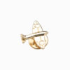 Ombre Decorative metal clothes pin small plane - gold