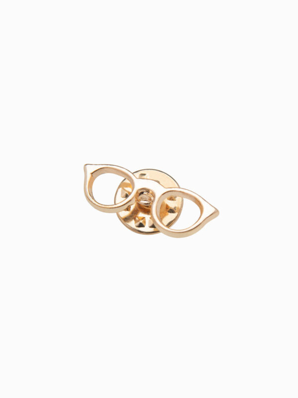 Ombre Decorative metal pin for eyewear - gold