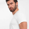 Ombre Men's BASIC classic cotton T-shirt - white
