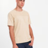 Ombre Men's LOOSE FIT T-shirt with pocket - beige