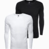 Ombre Men's V-NECK longsleeve set - mix 2