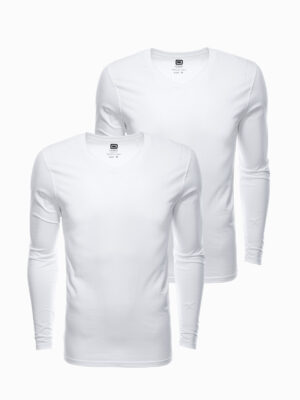 Ombre Men's V-NECK longsleeve set - mix 2