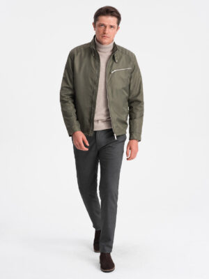 Ombre Men's biker jacket