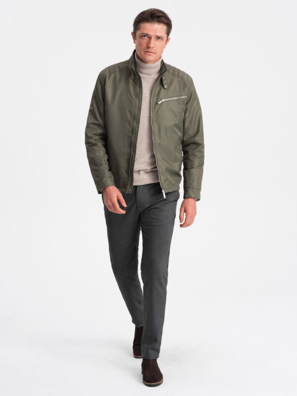 Ombre Men's biker jacket