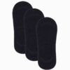 Ombre Men's foot socks 3-pack - black