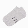 Ombre Men's foot socks 3-pack - grey melange