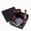 Ombre Men's leather accessories set
