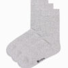Ombre Men's long socks 3-pack - gray