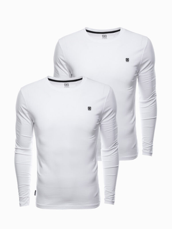 Ombre Men's longsleeve set with elastane - MIX 2