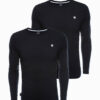 Ombre Men's longsleeve set with elastane - MIX 2