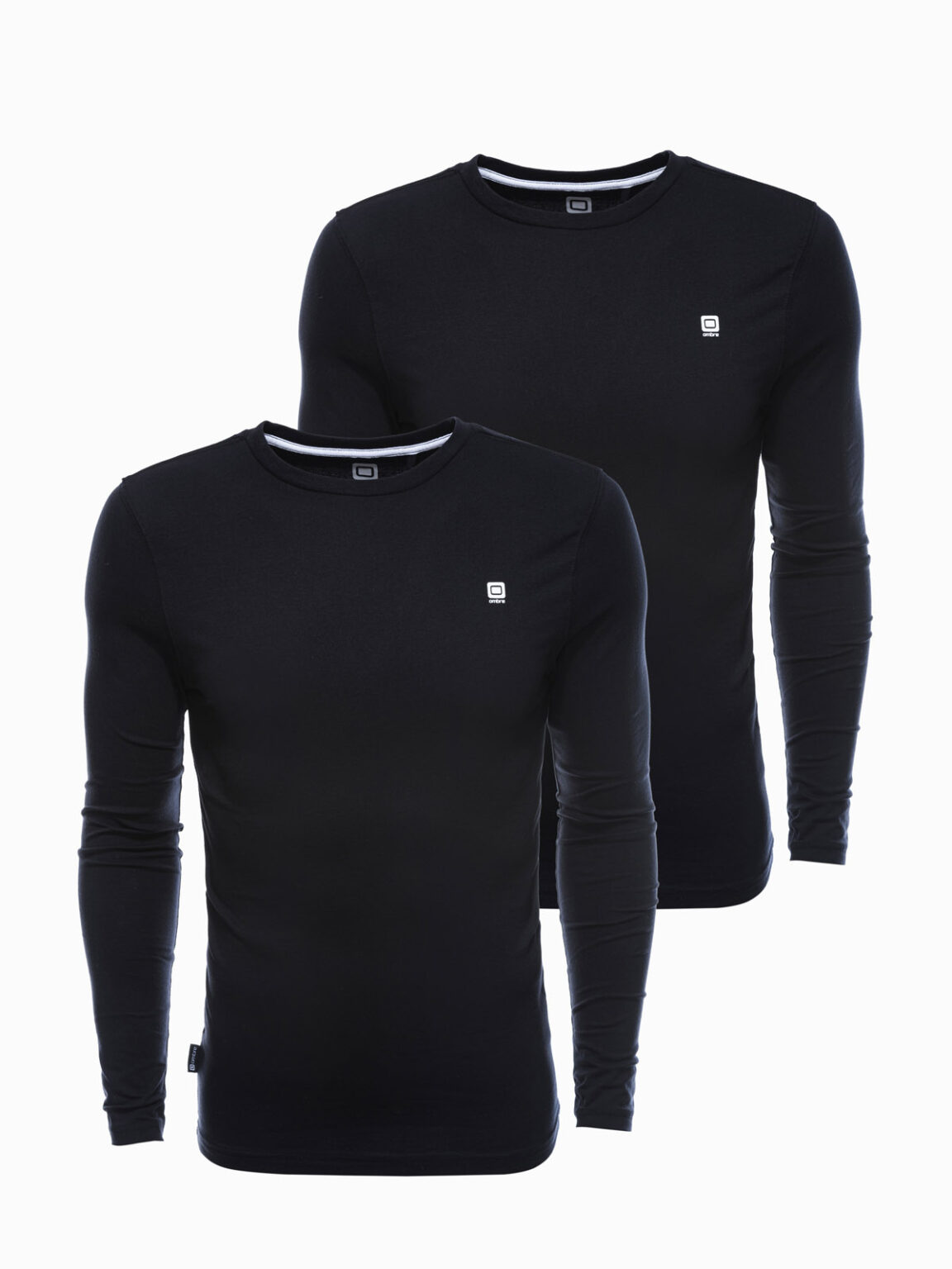 Ombre Men's longsleeve set with elastane - MIX 2