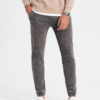 Ombre Men's marbled denim JOGGERS pants - gray