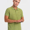 Ombre Men's pique knit polo shirt