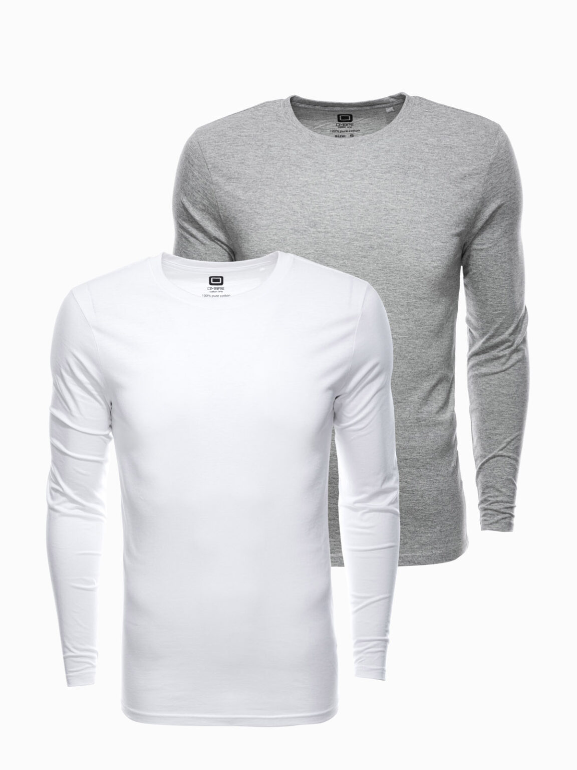 Ombre Men's plain longsleeve - mix 2