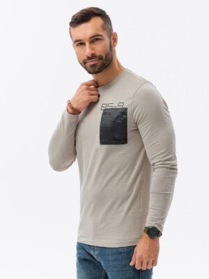 Ombre Men's printed longsleeve