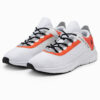 Ombre Men's sneakers with neon inserts - white