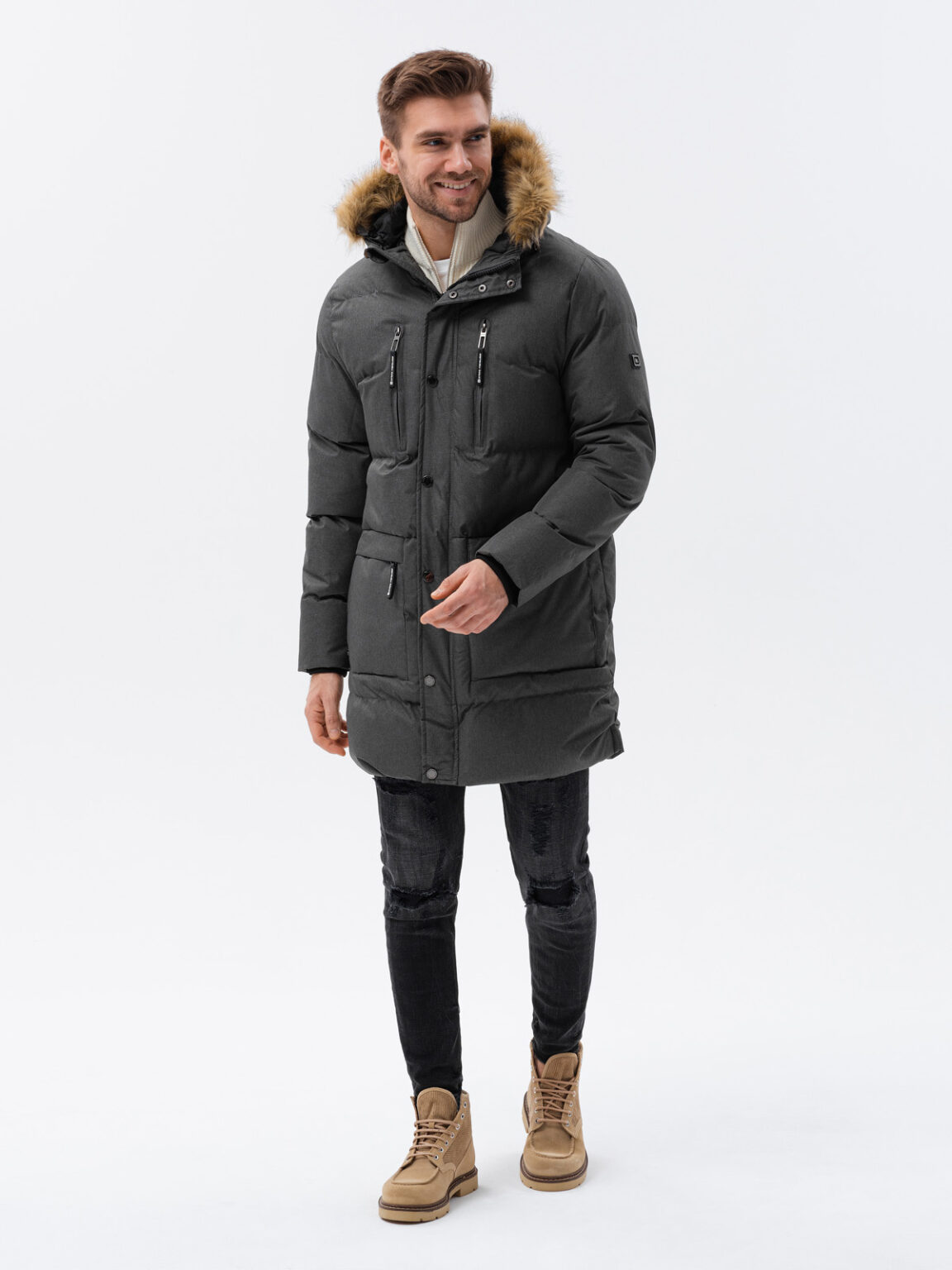 Ombre Men's winter jacket