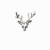 Ombre Metal decorative clothes pin deer - silver